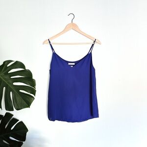 Aritzia Babaton Everly Camisole Cobalt Blue - Size Small